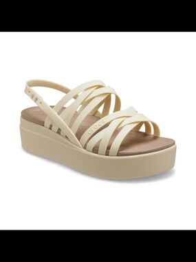 Crocs Women's Brooklyn Strappy Wedge Sandal
